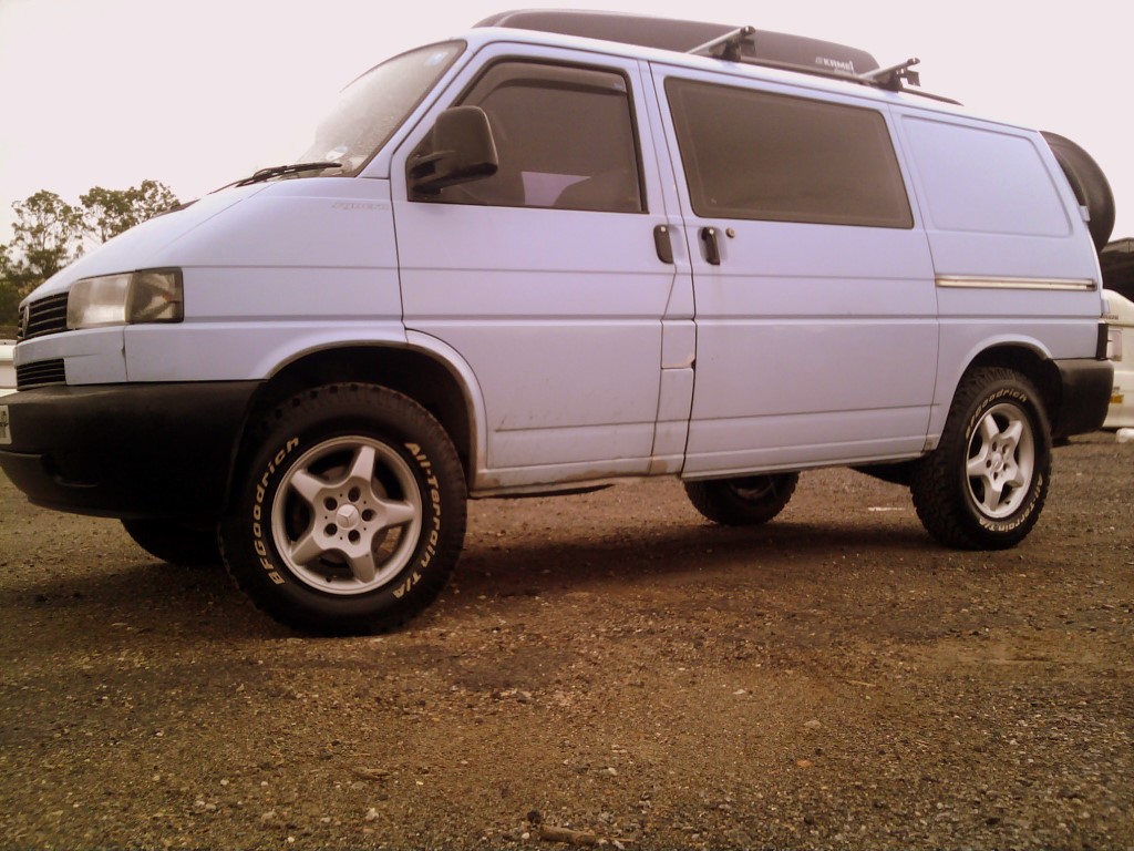 vw transporter t4 off road