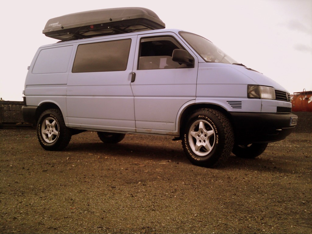 vw transporter t4 off road