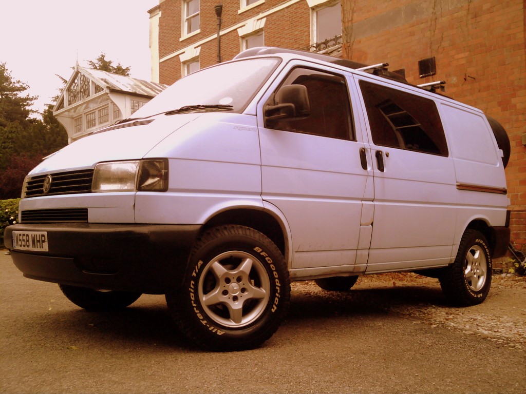 vw transporter t4 off road